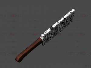 Nanami Blade Weapon - Jujutsu Kaisen Cosplay 3D 打印模型