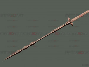 Dragon Bone Sword - Maki Weapon - Jujutsu Kaisen Cosplay 3D-Druckmodell