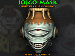 Jogo Mask - Jujutsu Kaisen cosplay Modelo de impresión 3D