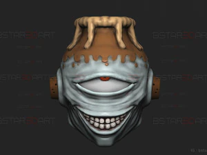 Jogo Mask - Jujutsu Kaisen cosplay 3D Print Model