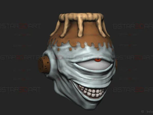 Jogo Mask - Jujutsu Kaisen cosplay 3D Print Model