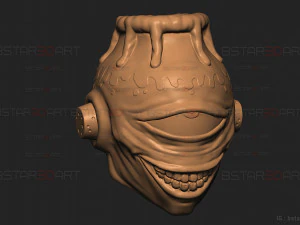 Jogo Mask - Jujutsu Kaisen cosplay 3D Print Model