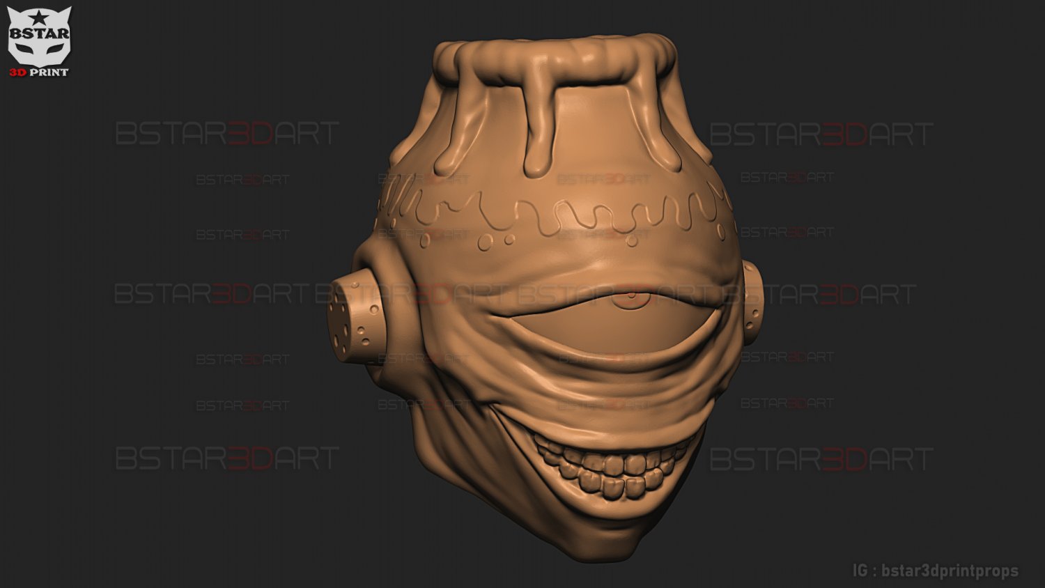 Jogo Mask - Jujutsu Kaisen cosplay 3D Print Model in Toys 3DExport