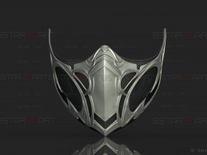 Sub Zero Mask High Quality - Mortal Kombat 1 Cosplay 3D 打印模型