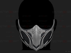 Sub Zero Mask High Quality - Mortal Kombat 1 Cosplay 3D 打印模型