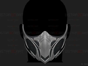 Sub Zero Mask High Quality - Mortal Kombat 1 Cosplay 3D Print Model