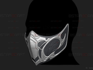 Sub Zero Mask High Quality - Mortal Kombat 1 Cosplay 3D 打印模型