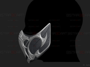 Sub Zero Mask High Quality - Mortal Kombat 1 Cosplay 3D 打印模型