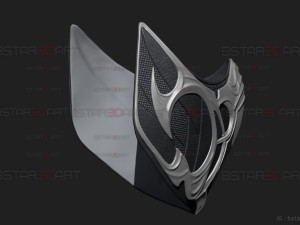 Sub Zero Mask High Quality - Mortal Kombat 1 Cosplay 3D 打印模型