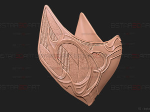 Sub Zero Mask High Quality - Mortal Kombat 1 Cosplay 3D 打印模型
