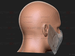 Sub Zero Mask High Quality - Mortal Kombat 1 Cosplay 3D 打印模型