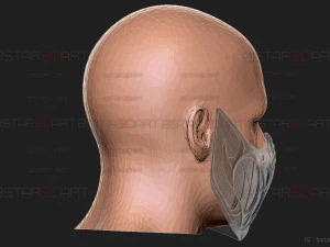 Sub Zero Mask High Quality - Mortal Kombat 1 Cosplay 3D Print Model