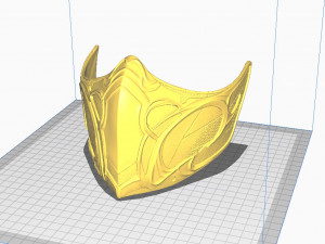 Sub Zero Mask High Quality - Mortal Kombat 1 Cosplay 3D 打印模型