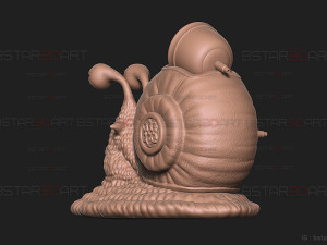 One Piece LA - Den Den Mushi - Transponder Snail High Quality Model Cetak 3D