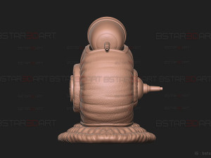One Piece LA - Den Den Mushi - Transponder Snail High Quality Model Cetak 3D