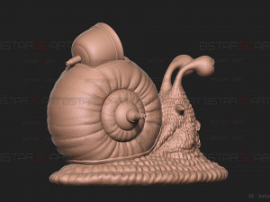 One Piece LA - Den Den Mushi - Transponder Snail High Quality Model Cetak 3D