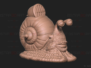 One Piece LA - Den Den Mushi - Transponder Snail High Quality Model Cetak 3D