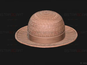 One Piece LA - Luffy Hat High Quality 3D Print Model