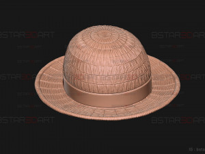 One Piece LA - Luffy Hat High Quality Modello di stampa 3D