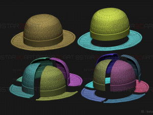 One Piece LA - Luffy Hat High Quality Modello di stampa 3D