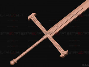 Yoru Sword - Mihawk Weapon High Quality - One Piece Live Action Modèles 3D en vedette