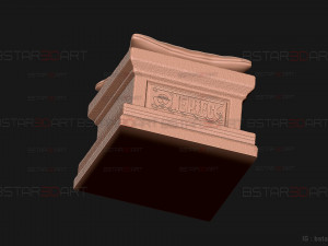 Stand Base Devil Fruit in One Piece 3D Print Model