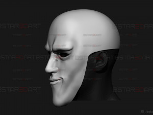 Black Sperm Mask - One Punch Man Cosplay 3D Print Model