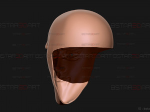 Black Sperm Mask - One Punch Man Cosplay 3D Print Model