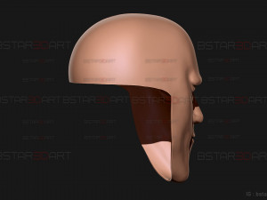 Black Sperm Mask - One Punch Man Cosplay 3D Print Model