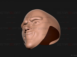 Black Sperm Mask - One Punch Man Cosplay 3D Print Model