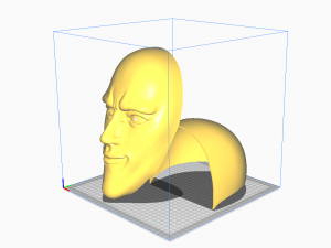 Black Sperm Mask - One Punch Man Cosplay 3D Print Model