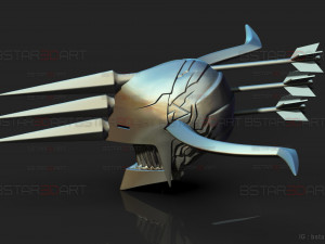Crossbow Devil Quanxi Helmet - Chainsaw Man Cosplay Modelo de impresión 3D