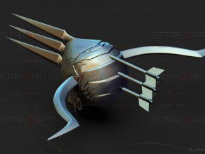 Crossbow Devil Quanxi Helmet - Chainsaw Man Cosplay Modelo de impresión 3D