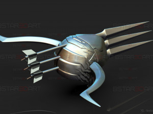 Crossbow Devil Quanxi Helmet - Chainsaw Man Cosplay Modelo de impresión 3D