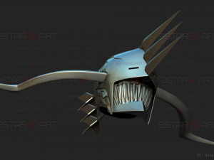 Crossbow Devil Quanxi Helmet - Chainsaw Man Cosplay Modelo de impresión 3D