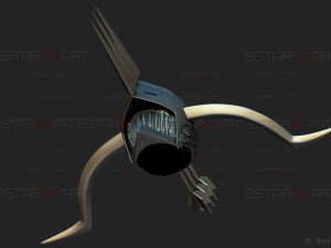 Crossbow Devil Quanxi Helmet - Chainsaw Man Cosplay Modelo de impresión 3D