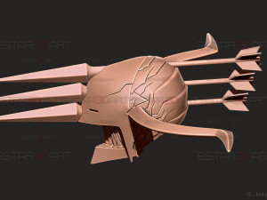 Crossbow Devil Quanxi Helmet - Chainsaw Man Cosplay Modelo de impresión 3D