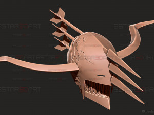 Crossbow Devil Quanxi Helmet - Chainsaw Man Cosplay Modelo de impresión 3D