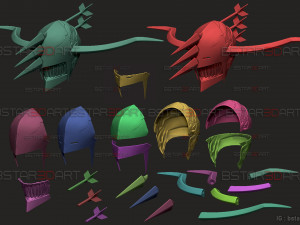 Crossbow Devil Quanxi Helmet - Chainsaw Man Cosplay Modelo de impresión 3D
