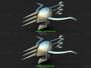 Crossbow Devil Quanxi Helmet - Chainsaw Man Cosplay Modelo de impresión 3D