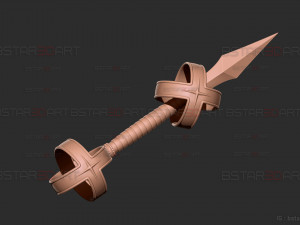 Kumatoke Sukuna Cursed Tool - Jujutsu Kaisen Cosplay Model Cetak 3D