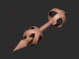 Kumatoke Sukuna Cursed Tool - Jujutsu Kaisen Cosplay Model Cetak 3D