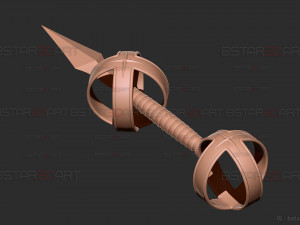 Kumatoke Sukuna Cursed Tool - Jujutsu Kaisen Cosplay Model Cetak 3D