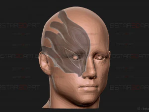 Sukuna Mask - Jujutsu Kaisen Cosplay 3D Print Model