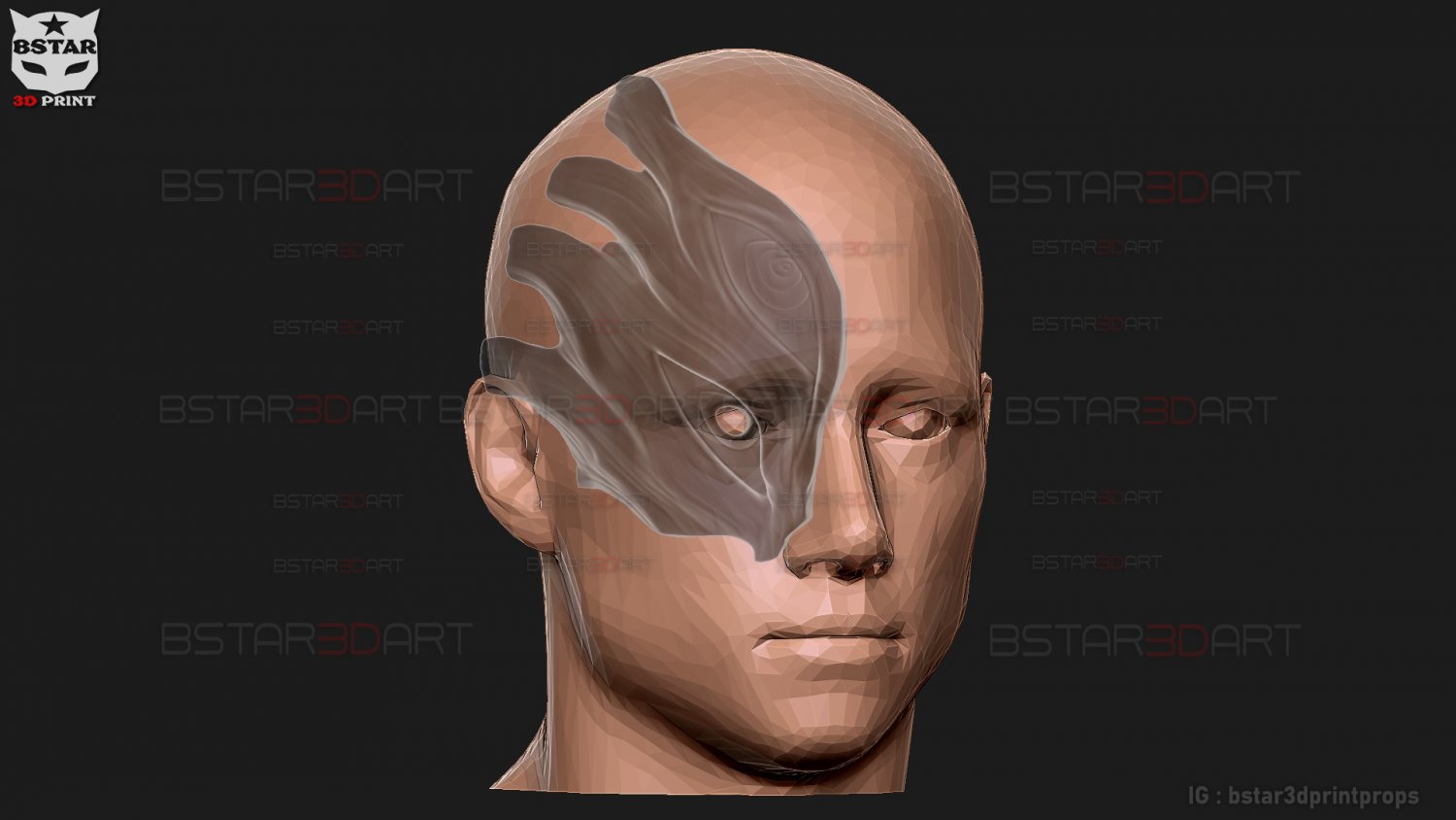 Jogo Mask - Jujutsu Kaisen cosplay 3D Print Model in Toys 3DExport