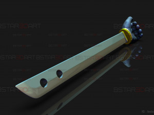 Shigemo Hand Sword - Jujutsu Kaisen Cosplay 3D Принт Модель