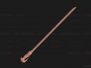 Shigemo Hand Sword - Jujutsu Kaisen Cosplay 3D Принт Модель