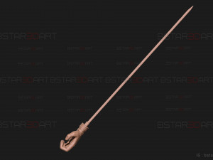 Shigemo Hand Sword - Jujutsu Kaisen Cosplay 3D Принт Модель