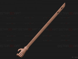 Shigemo Hand Sword - Jujutsu Kaisen Cosplay 3D Принт Модель