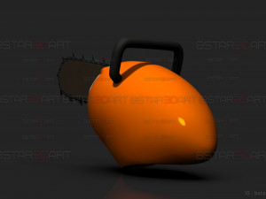Pochita Mask - Chainsaw Man Cosplay 3D Print Model